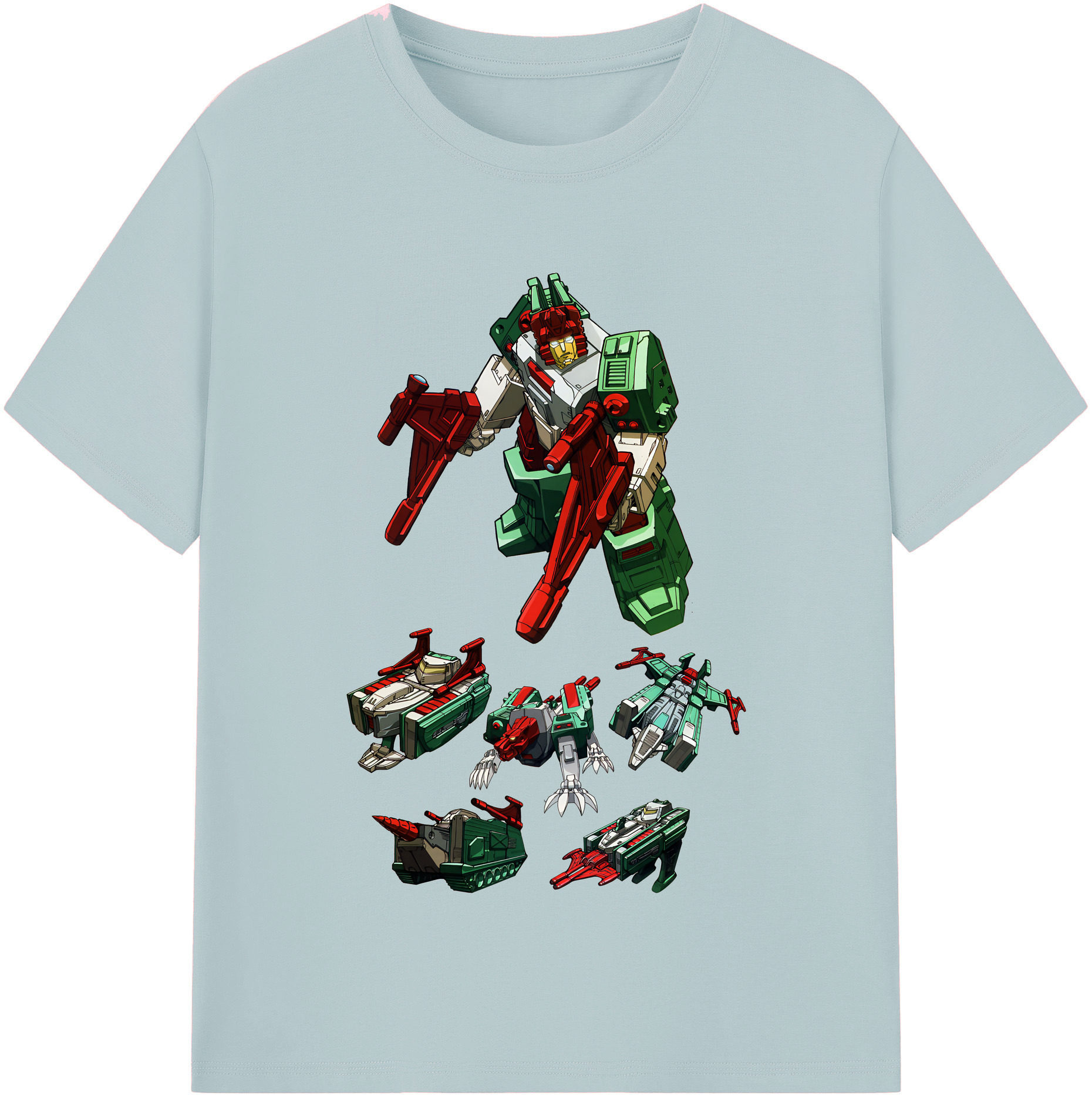 （画像用） Transformers トランスフォーマー 綿100％半袖Tシャツ（フロントプリント）
